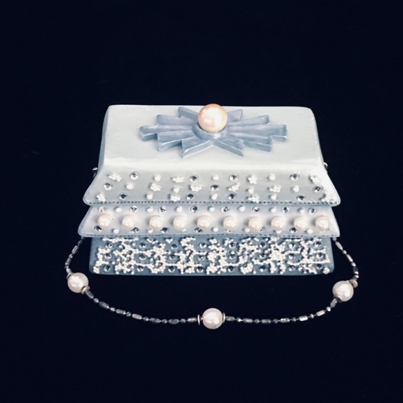 Vintage 1999 Willitts Designs Frosted Fantasy Box - Picture 2 of 7